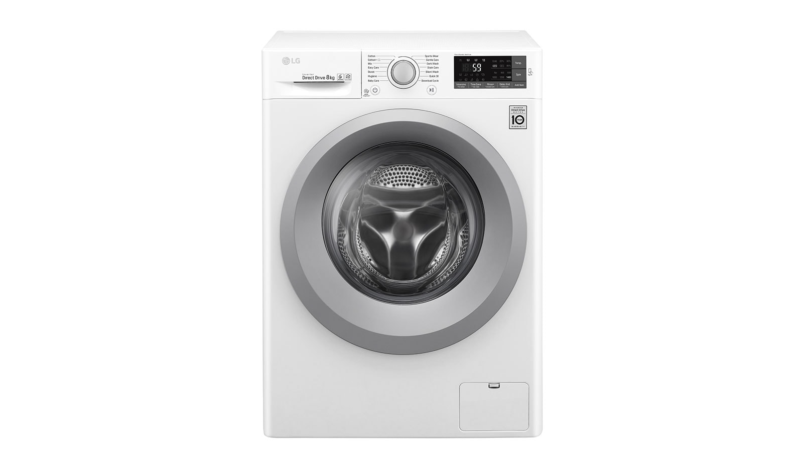 LG 8KG Washing Machine with multiple Wash Programs and Smart ThinQ connectivity, W5J5TN4WW