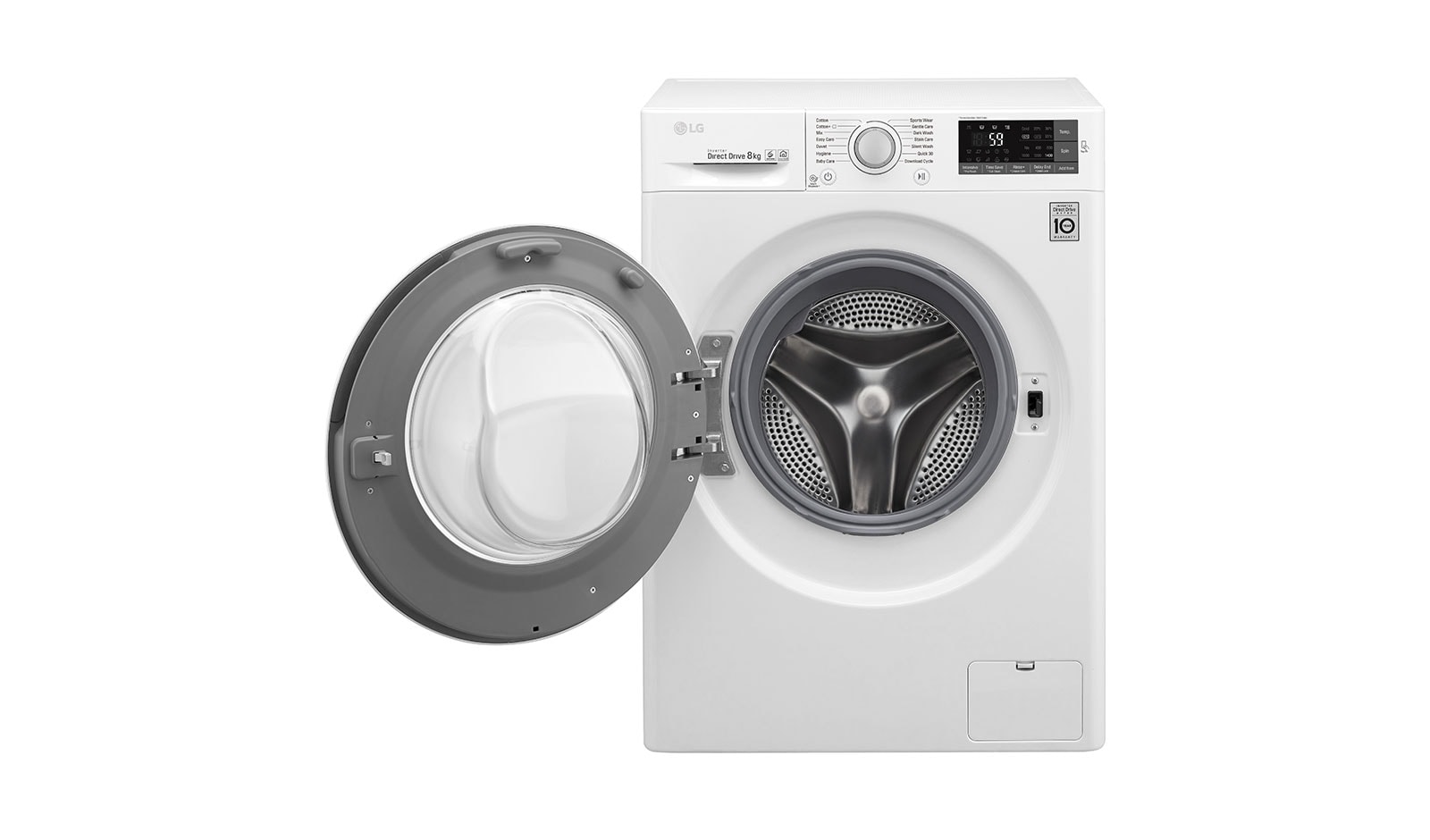 LG 8KG Washing Machine with multiple Wash Programs and Smart ThinQ connectivity, W5J5TN4WW