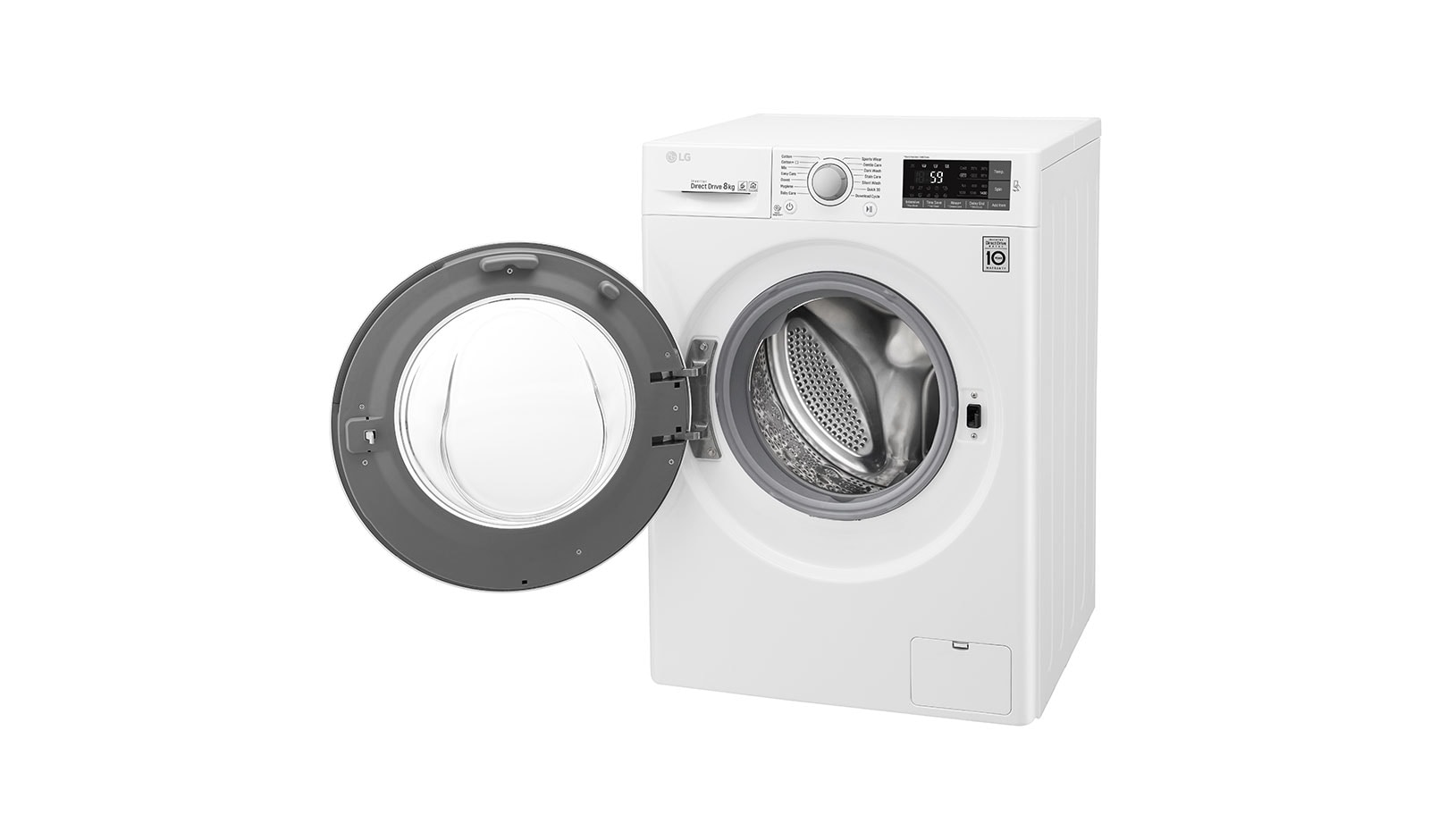 LG 8KG Washing Machine with multiple Wash Programs and Smart ThinQ connectivity, W5J5TN4WW