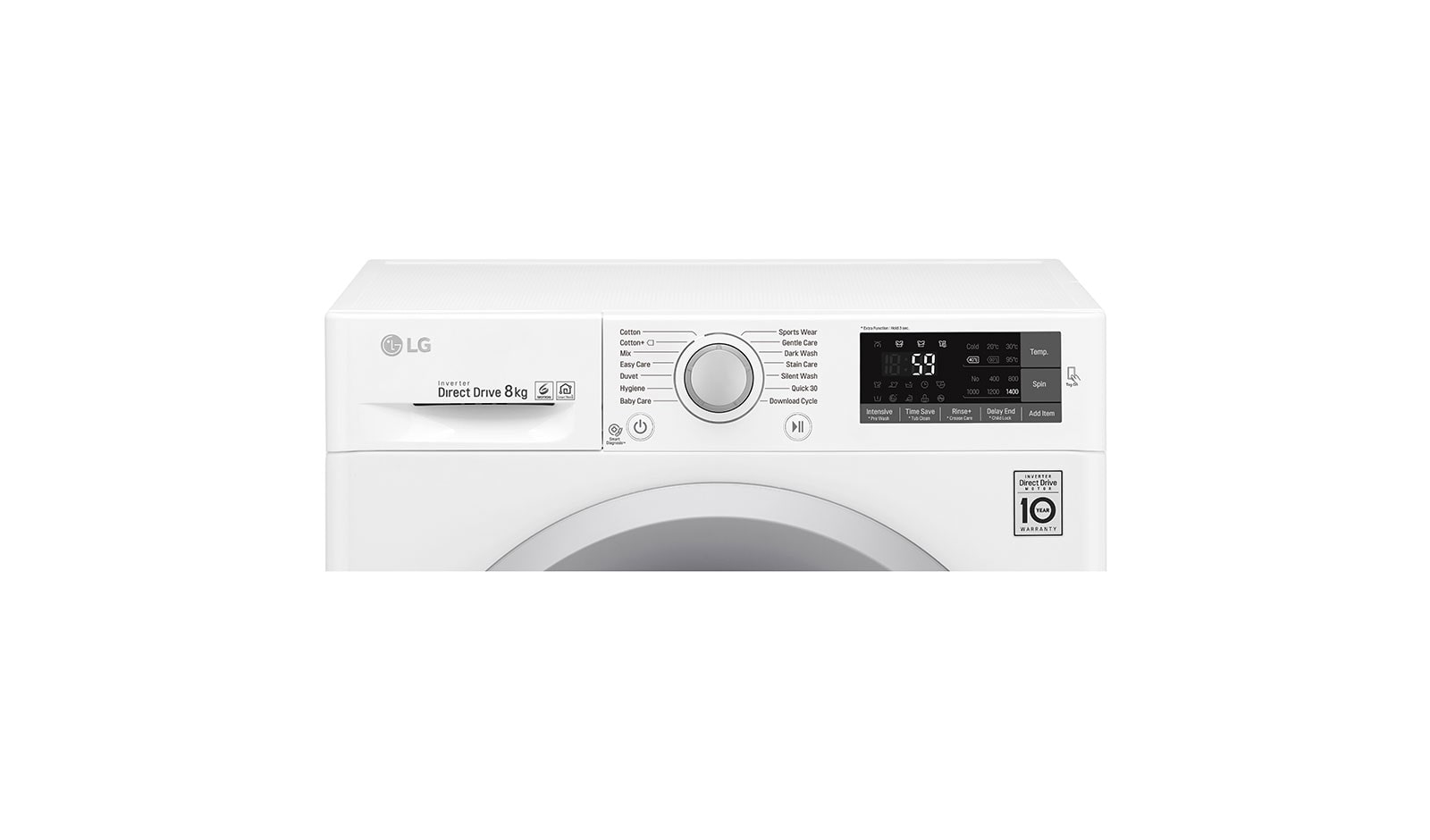 LG 8KG Washing Machine with multiple Wash Programs and Smart ThinQ connectivity, W5J5TN4WW