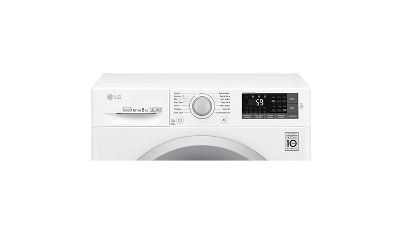 LG 8KG Washing Machine with multiple Wash Programs and Smart ThinQ connectivity, W5J5TN4WW