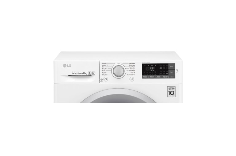 LG 8KG Washing Machine with multiple Wash Programs and Smart ThinQ connectivity, W5J5TN4WW