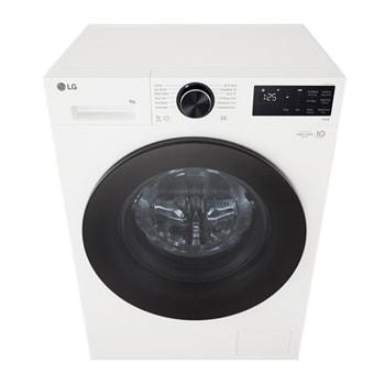 Detailed view of the detergent drawer