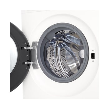 Right perspective view of of LG washer dryer combo