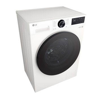 Rear view of LG washer dryer combo