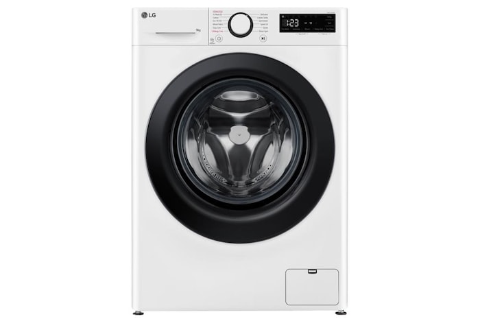 LG 9kg Counter-Depth MAX™ Washing Machine, White, F2Y509WBLN1