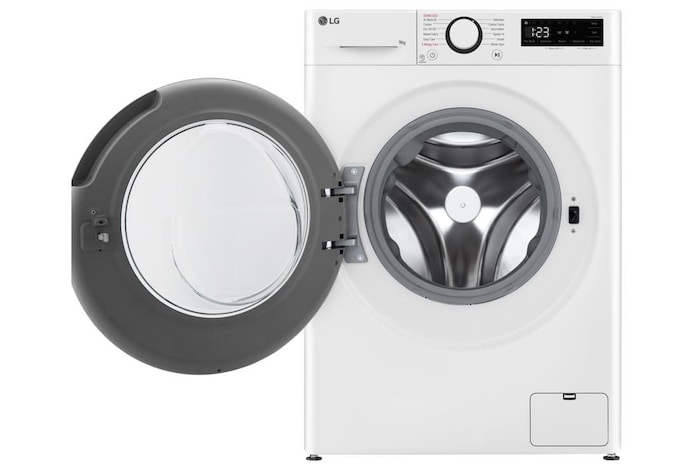 LG 9kg Counter-Depth MAX™ Washing Machine, White, F2Y509WBLN1