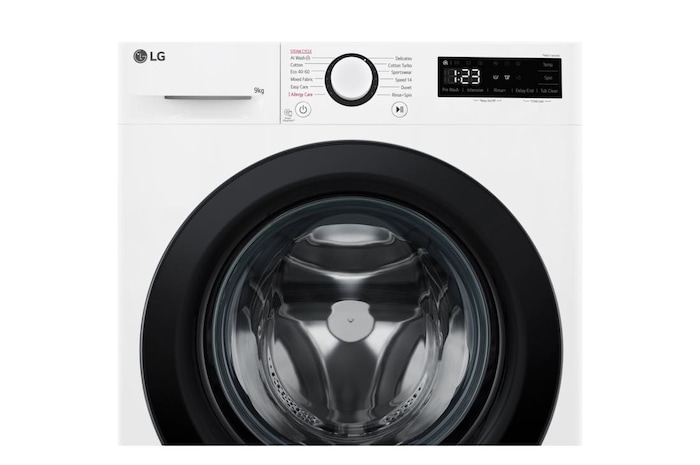 LG 9kg Counter-Depth MAX™ Washing Machine, White, F2Y509WBLN1