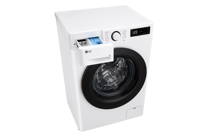 LG 9kg Counter-Depth MAX™ Washing Machine, White, F2Y509WBLN1