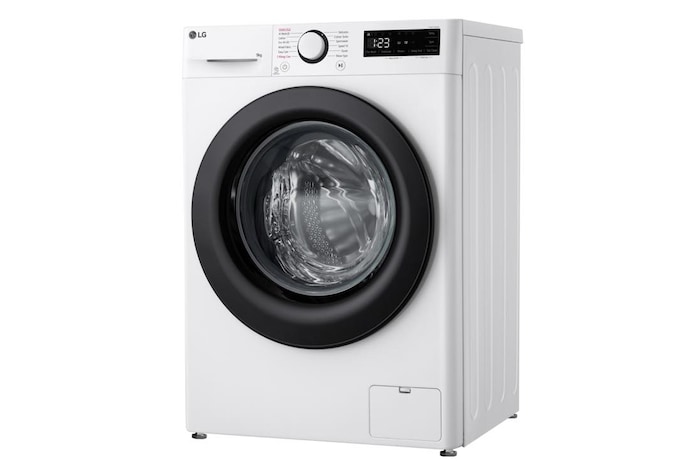 LG 9kg Counter-Depth MAX™ Washing Machine, White, F2Y509WBLN1