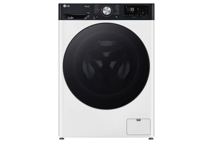 Front view of 9kg Counter-Depth MAX™ Washing Machine White - f2y709wbtn1
