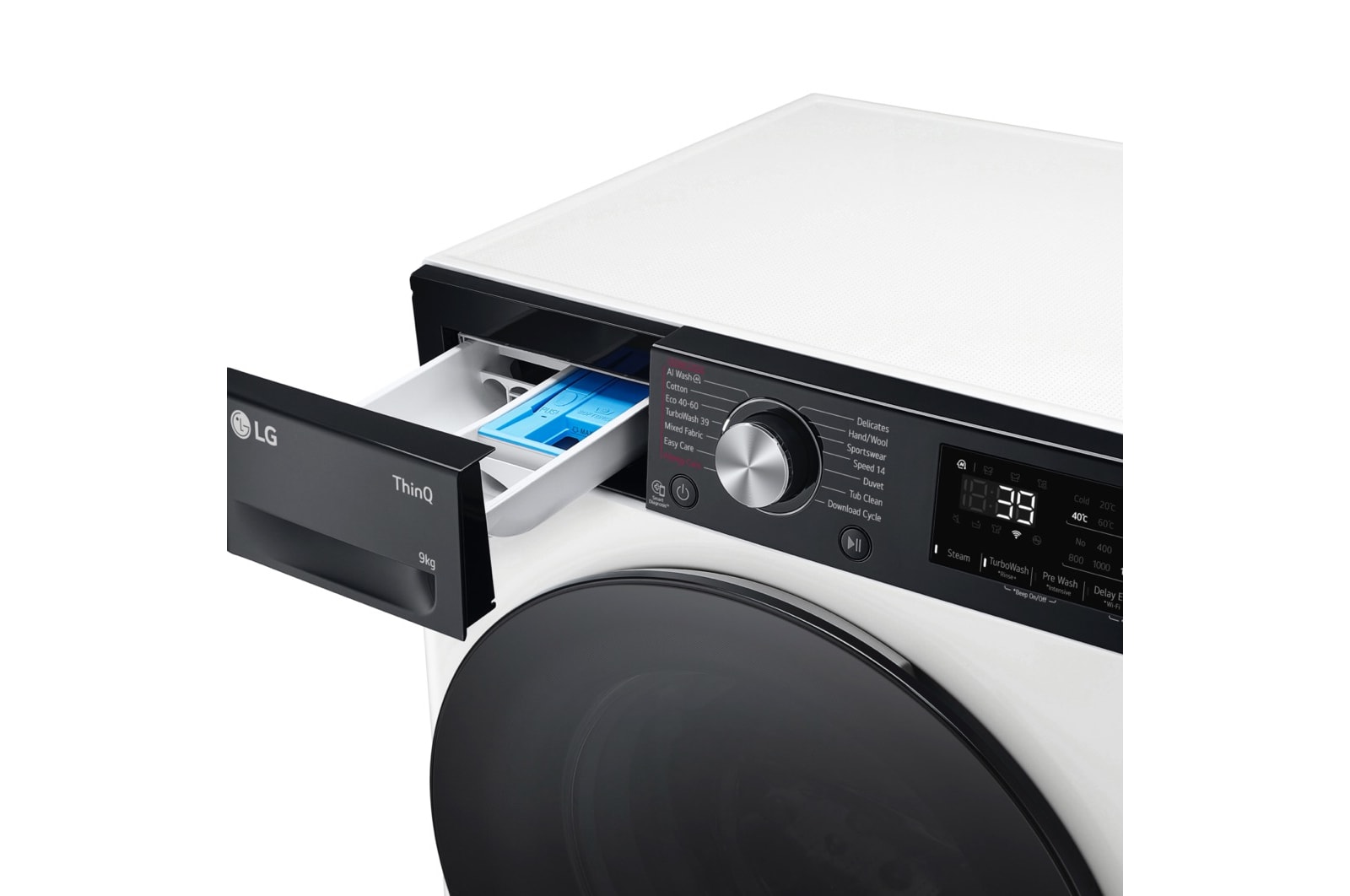 Top perspective draw open