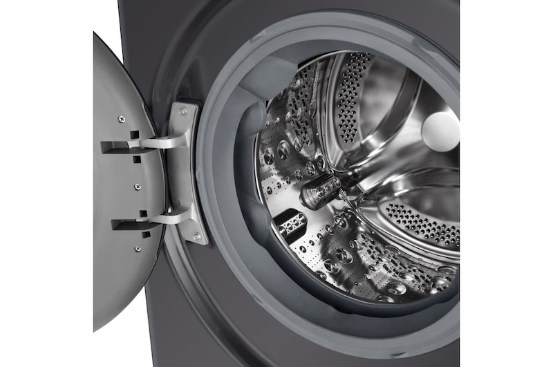 LG 10kg Steam™ Washing Machine, Slate Grey, F4A510GBLN1