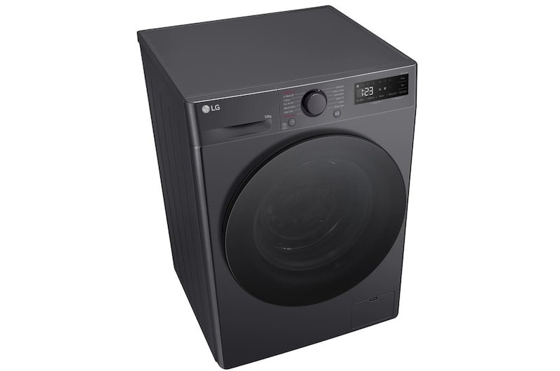 LG 10kg Steam™ Washing Machine, Slate Grey, F4A510GBLN1