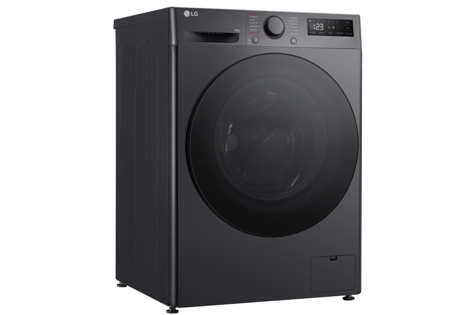 LG 10kg Steam™ Washing Machine, Slate Grey, F4A510GBLN1