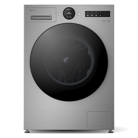 LG 9kg AI Direct Drive Washing Machine, Silver F4X7009TSB