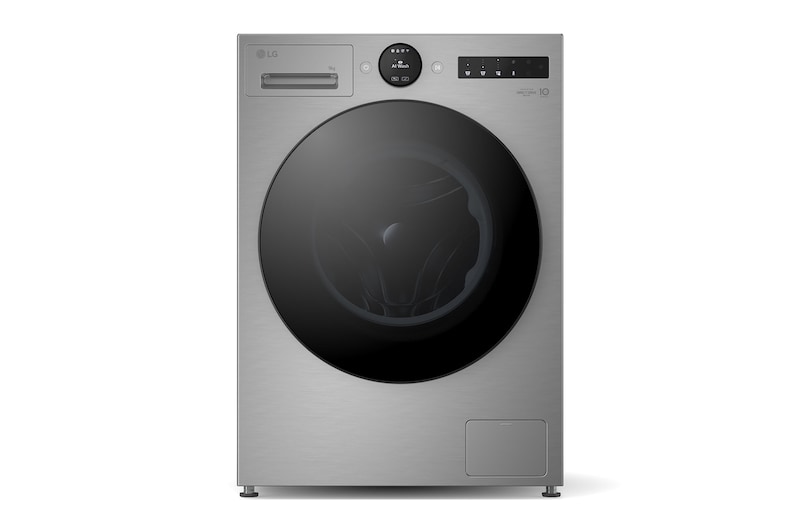 Front view of 9kg Washing Machine Silver - F4X7009TSB