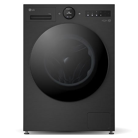 LG 11kg AI Direct Drive Washing Machine, Black F4X7011TBB