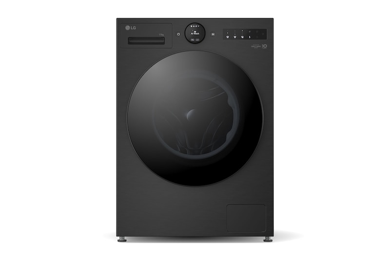 Front view of 11kg Washing Machine Black - F4X7511TBB