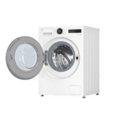 LG 9kg 1400 spin AI Direct Drive Washing Machine, White, F4X9009TWC