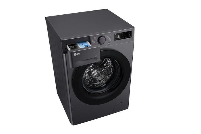 LG 11kg AI Direct Drive Washing Machine, Slate Grey, F4Y511GBLN1