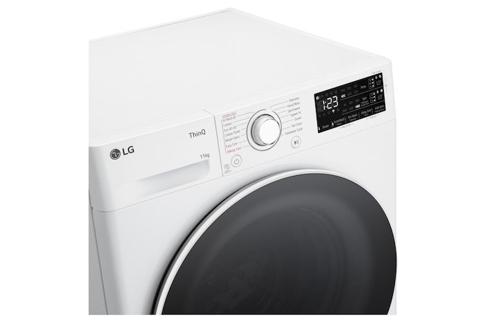 LG 11kg EZDispense™ Washing Machine, White, F4Y511WWLA1