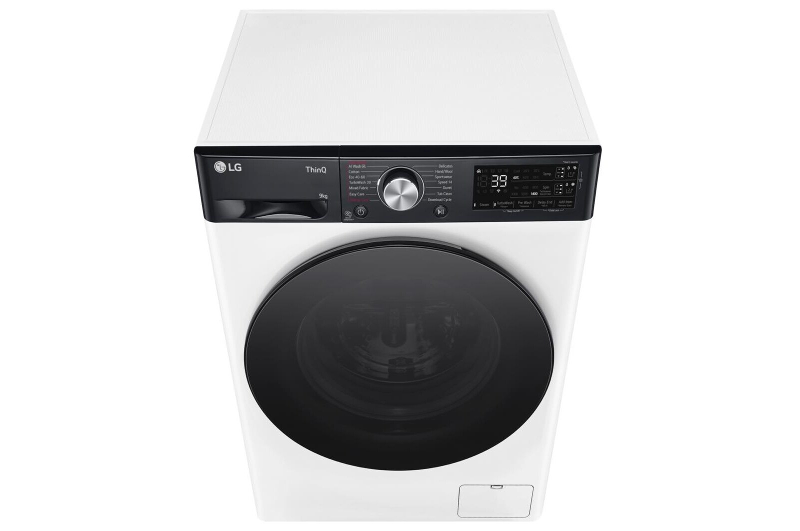 LG 9kg EZDispense™ Washing Machine, White, F4Y709WBTA1
