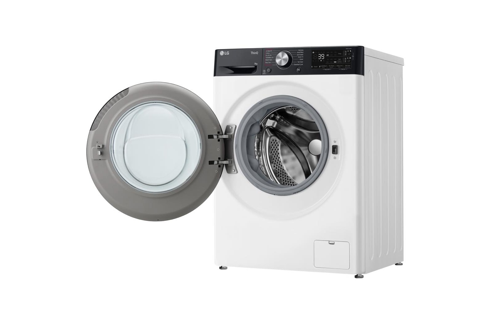 LG 9kg EZDispense™ Washing Machine, White, F4Y709WBTA1
