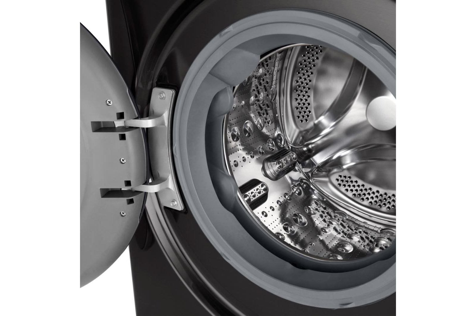 LG 13kg AI Direct Drive Washing Machine, Platinum Black, F4Y713BBTN1