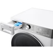 LG TurboWash™360 | 9kg | Washing Machine | 1400 rpm | WiFi connected | Steam+™ | AI Direct Drive™ | Standard Depth | A-40% Rated | White, F4Y909WCTN4