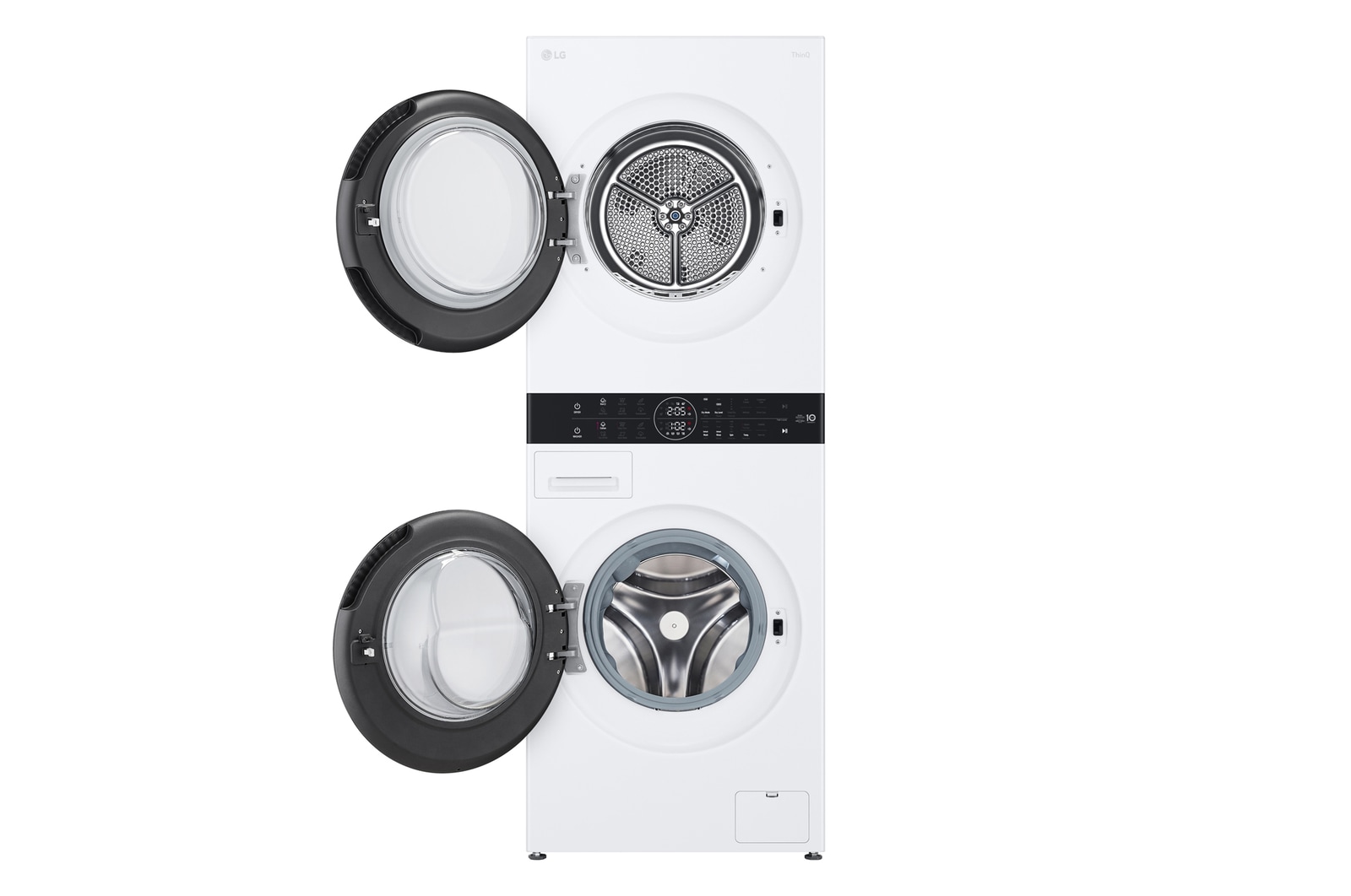 12 / 10kg WashTower | DUAL Inverter Heat Pump™, White