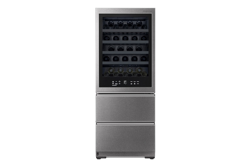 LG Winecellar with Drawer Stainless Steel, LSR200W