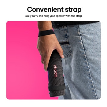 USP card: Convenient strap