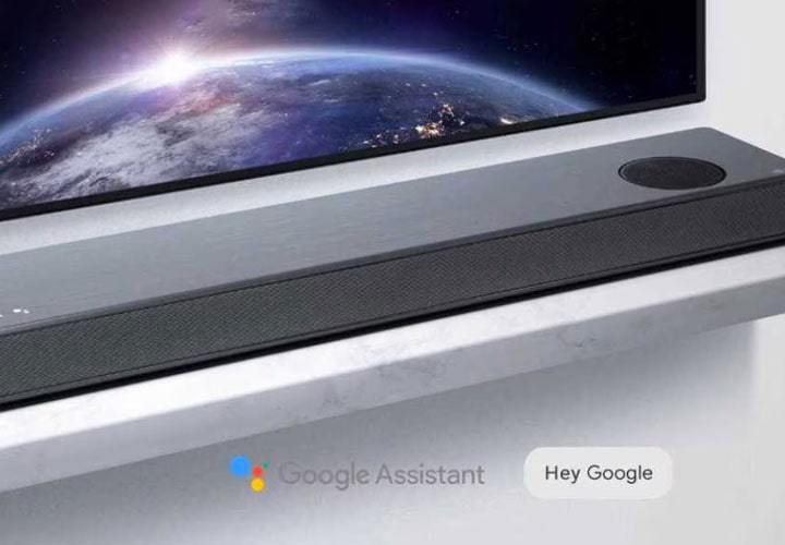 LG's Soundbars are all connected to Google Assistant, so you can simply ask for the sound that makes your entertainment experience superior | More at LG MAGAZINE