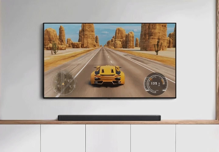 Set up your TV soundbar for even better sound from OLED TVs