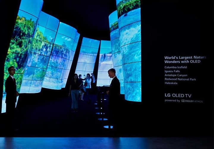 IFA 2018: The OLED Canyon in action for LG at the exhibition