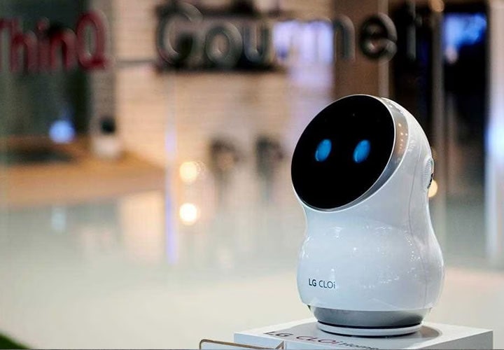 IFA 2018: CLOi HomeBot on show in the Gourmet Zone for LG's exhibition