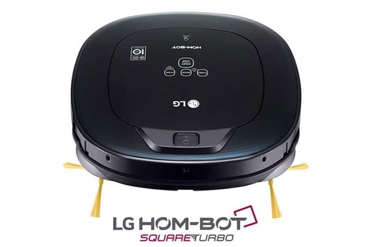 Introducing Hombot Square Turbo: The only robot vacuum cleaner with video surveillance in the world.