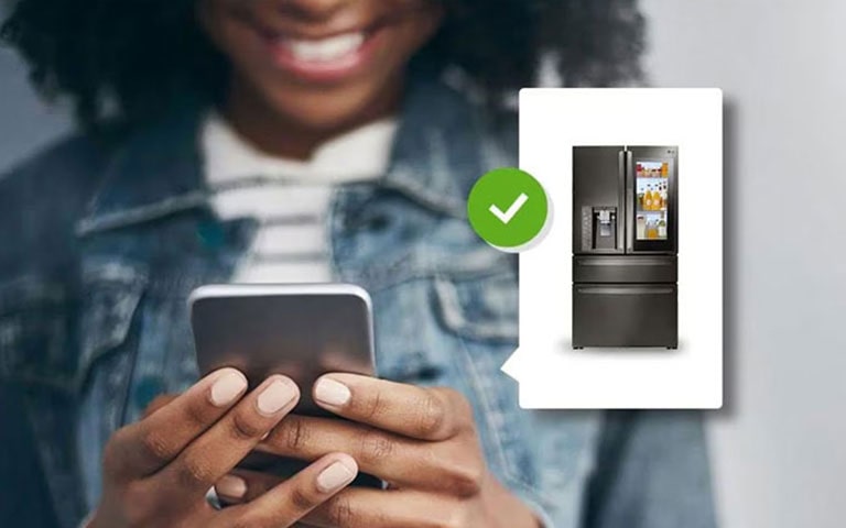 InstaView Door-in-Door™ LG ThinQ app