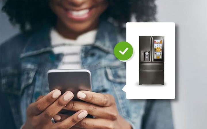 InstaView Door-in-Door™ LG ThinQ app