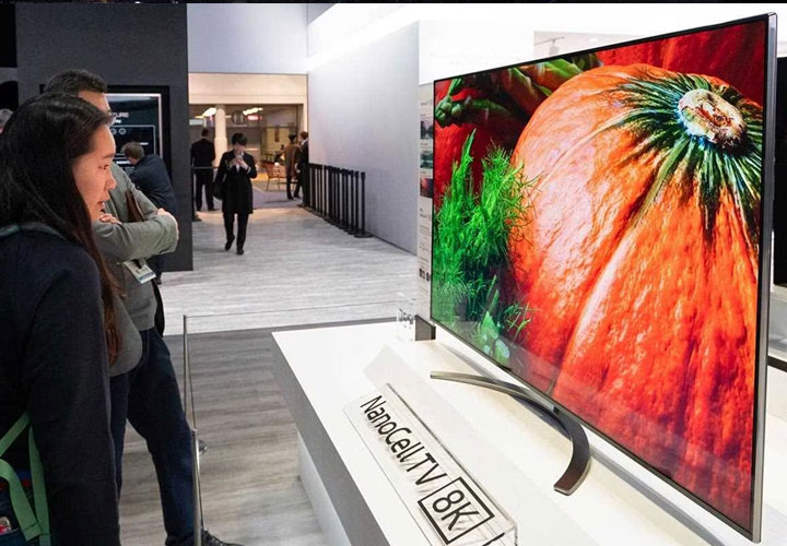 Consumers get a sneak peek at the LG NanoCell 8K TV, on show at CES 2019 | More at LG MAGAZINE