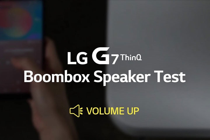 LG G7 ThinQ Puts the Boom Back into the Boombox speaker