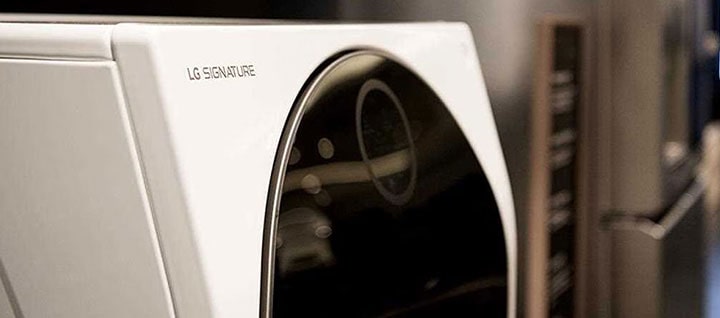 A side view of LG TWINWash