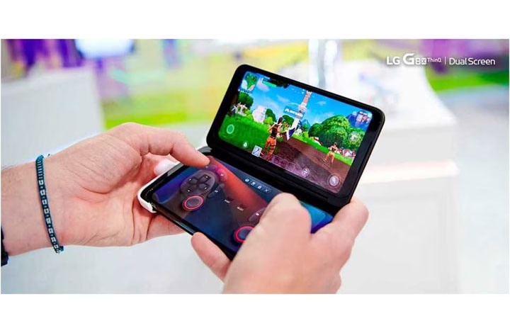 Mobile games made better with the new LG V50 ThinQ Dual Screen