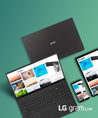 LG gram Link-connect with various devices-iOS-Android.	