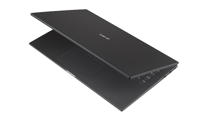 -30 degree side view and cover half open