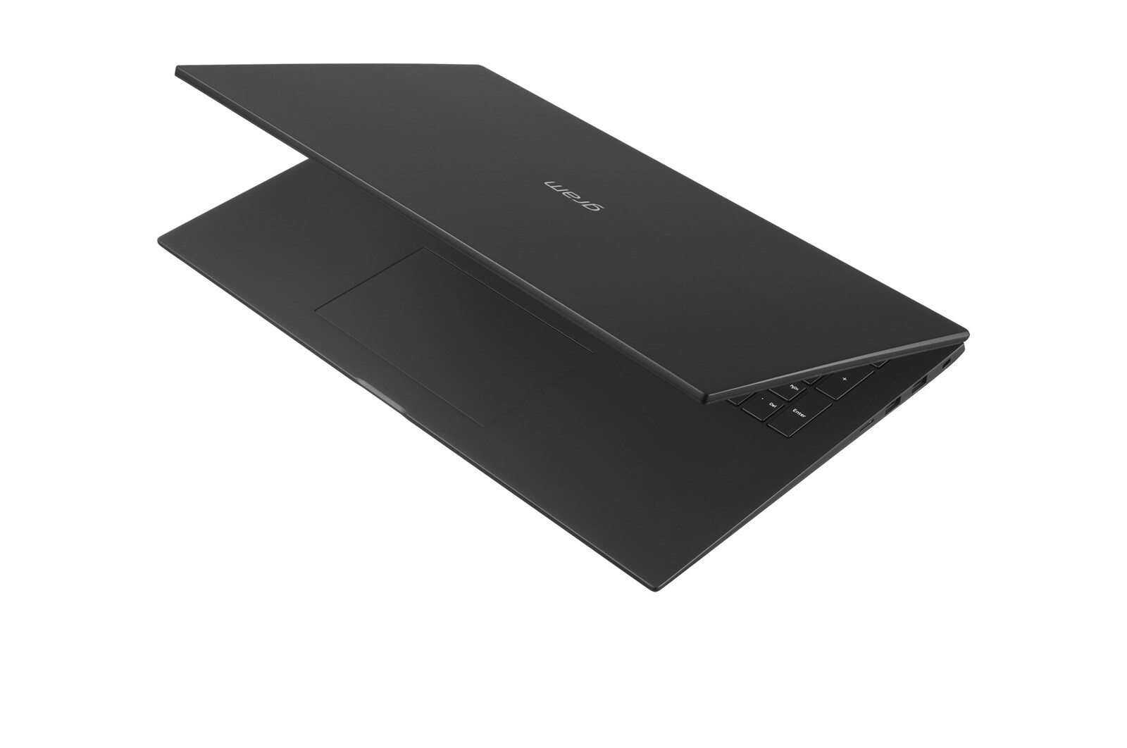 '-30 degree side view and cover half open