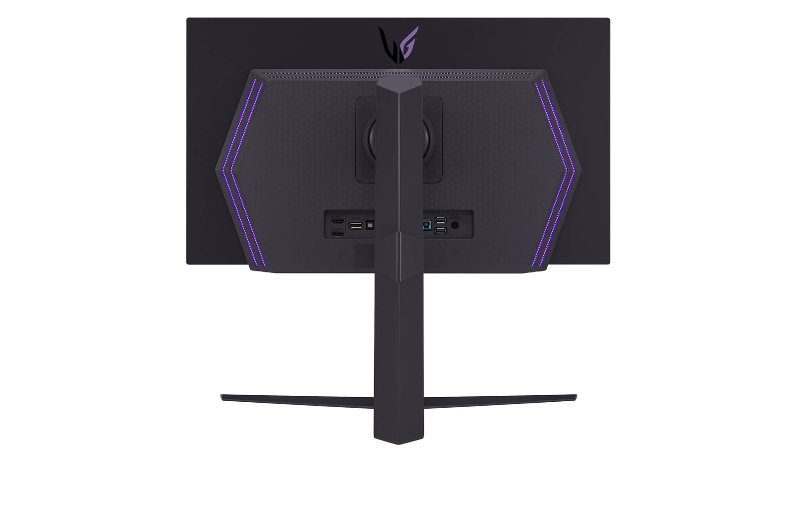 rear view with lights on