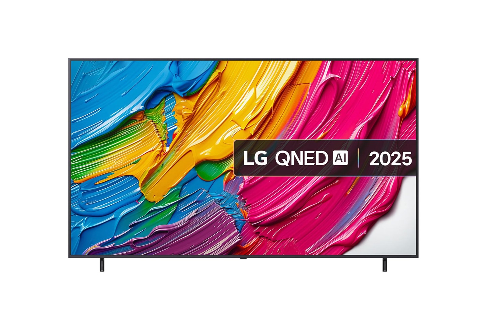 Front view of 86 inch LG QNED AI QNED8E 4K Smart TV 2025 86QNED8EA6B