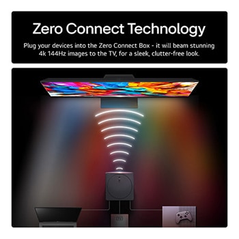 3D holographic flower in many different shades and hues against a black background. The definition and detail of the flower shows off QNED MiniLED's capability to produce visuals with exceptional color, brightness, and contrast. The title talks about how MiniLED enhances clarity and provides exceptional contrast.